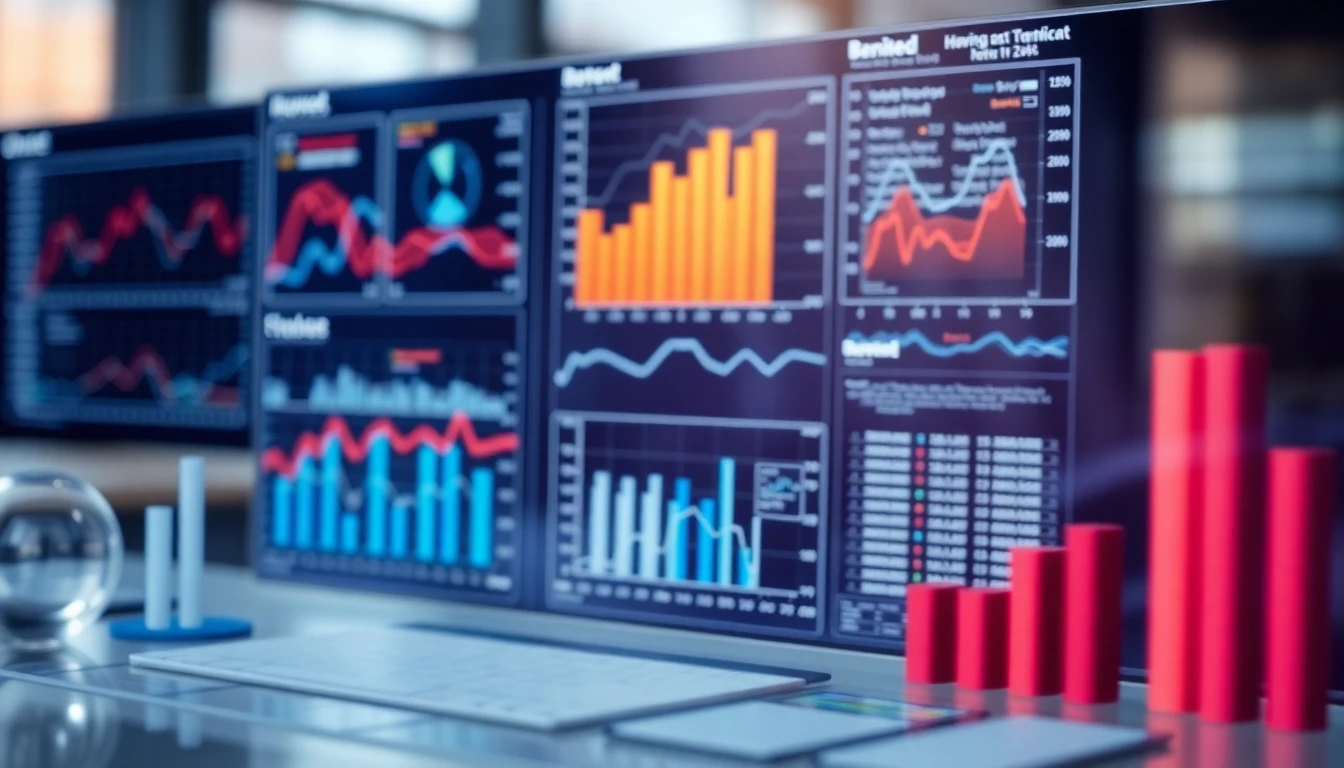 Abstrakte Darstellung von Datenanalyse