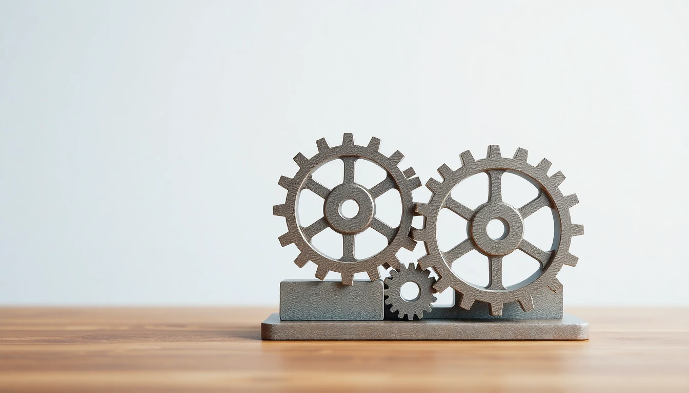 Zahnräder symbolisieren Automatisierung